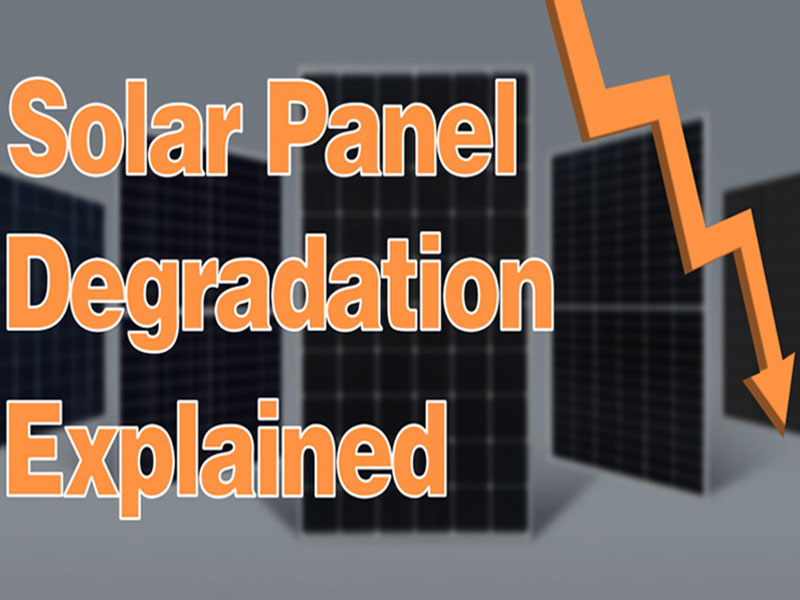 I pannelli solari si degradano nel tempo? Sì, ma non di molto