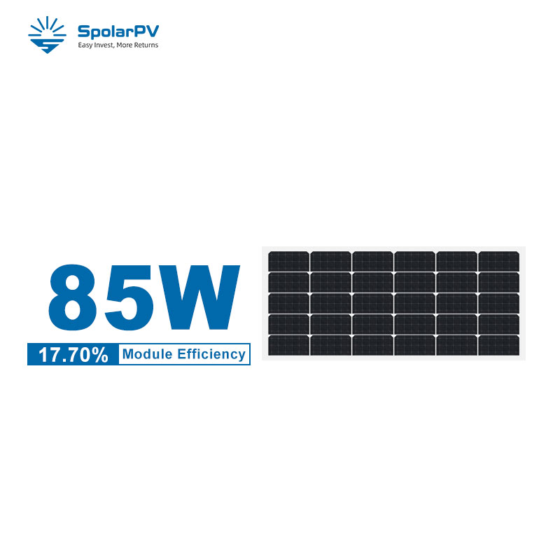 85w flexible solar panel